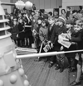 Doctor Who Prints: The Dr Who Darleks visit Woking, Surrey in 1964