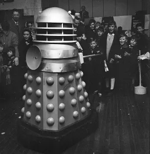 Doctor Who Prints: The Dr Who Darleks visit Woking, Surrey in 1964