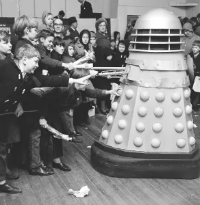 Doctor Who Prints: The Dr Who Darleks visit Woking, Surrey in 1964