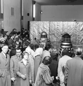 Doctor Who Prints: The Dr Who Darleks visit Woking, Surrey in 1964