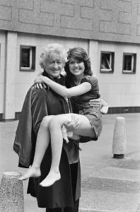 Television Prints: Elisabeth Sladen and Jon Pertwee