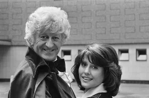 Elisabeth Sladen and Jon Pertwee