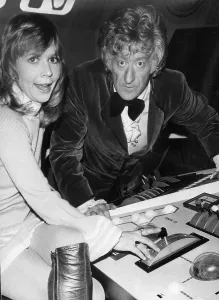 1972 Prints: Jon Pertwee, Dr Who, and Katy Manning, his assistant, 1972