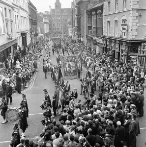 1960s Prints: Liverpool Orange Day Parade, 1969