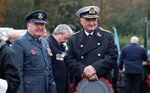 Remembrance parade from The Priory to Ball Haye War Memorial in Leek. The annual parade was attended by members of the armed forces, local dignitaries, scout groups and representatives from Este