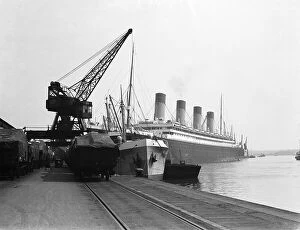 RMS Olympic at Southampton