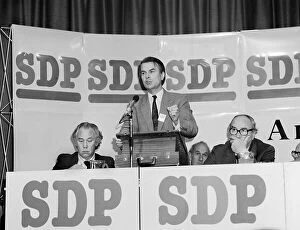 Politics Collection: SDP Conference in Great Yarmouth, 1982