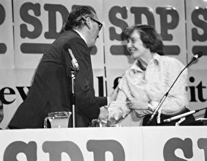 1980s Collection: SDP Conference in Great Yarmouth, 1982