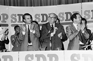 Images Dated 16th October 1982: SDP Conference in Great Yarmouth, 1982